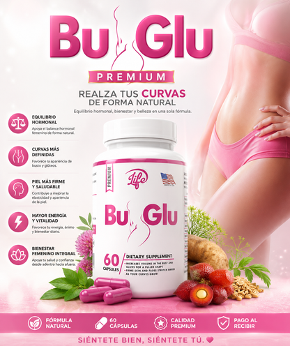 BU GLU™ PREMIUM Curvas y Gluteos Más Definidos, Confianza Más Grande