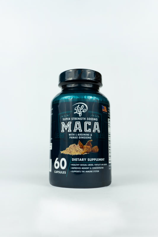 MACA 60 CÁPSULAS - Virilidad natural, potencia real