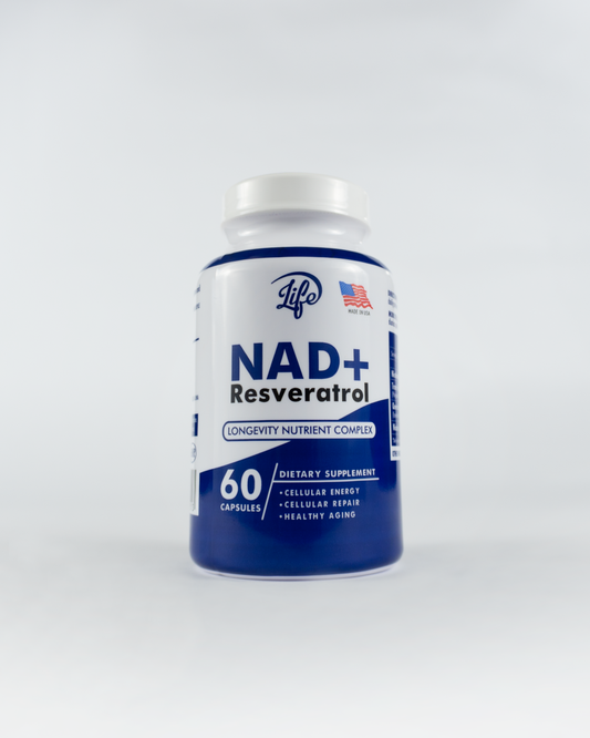 NAD+ con Resveratrol – EL SECRETO PARA NO ENVEJECER!