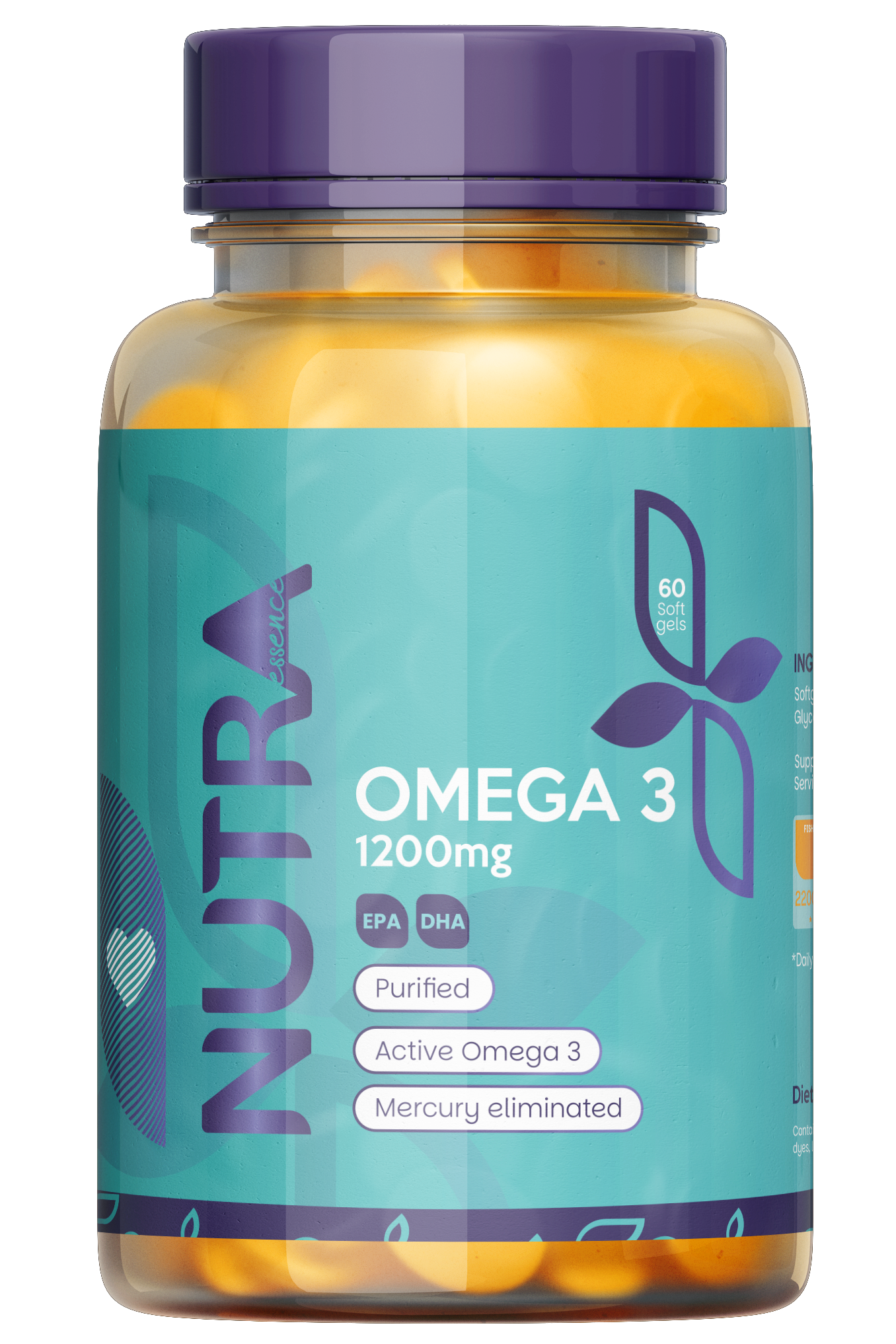OMEGA 3 1200 MG X 60 SOFGEL - LIBRE DE MERCURIO