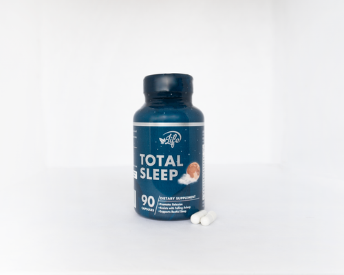 Total Sleep – 90 Cápsulas | Sueño profundo y natural sin dependencia